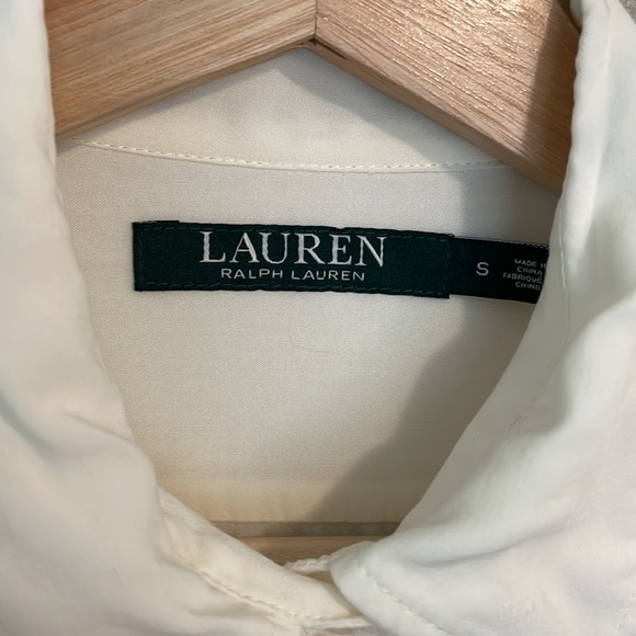 Lauren Ralph Lauren Ivory Button Down - Picture 3 of 12